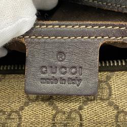 グッチ(Gucci) グッチ ショルダーバッグ GGスプリーム 201446  レザー ブラウン シャンパン  レディース