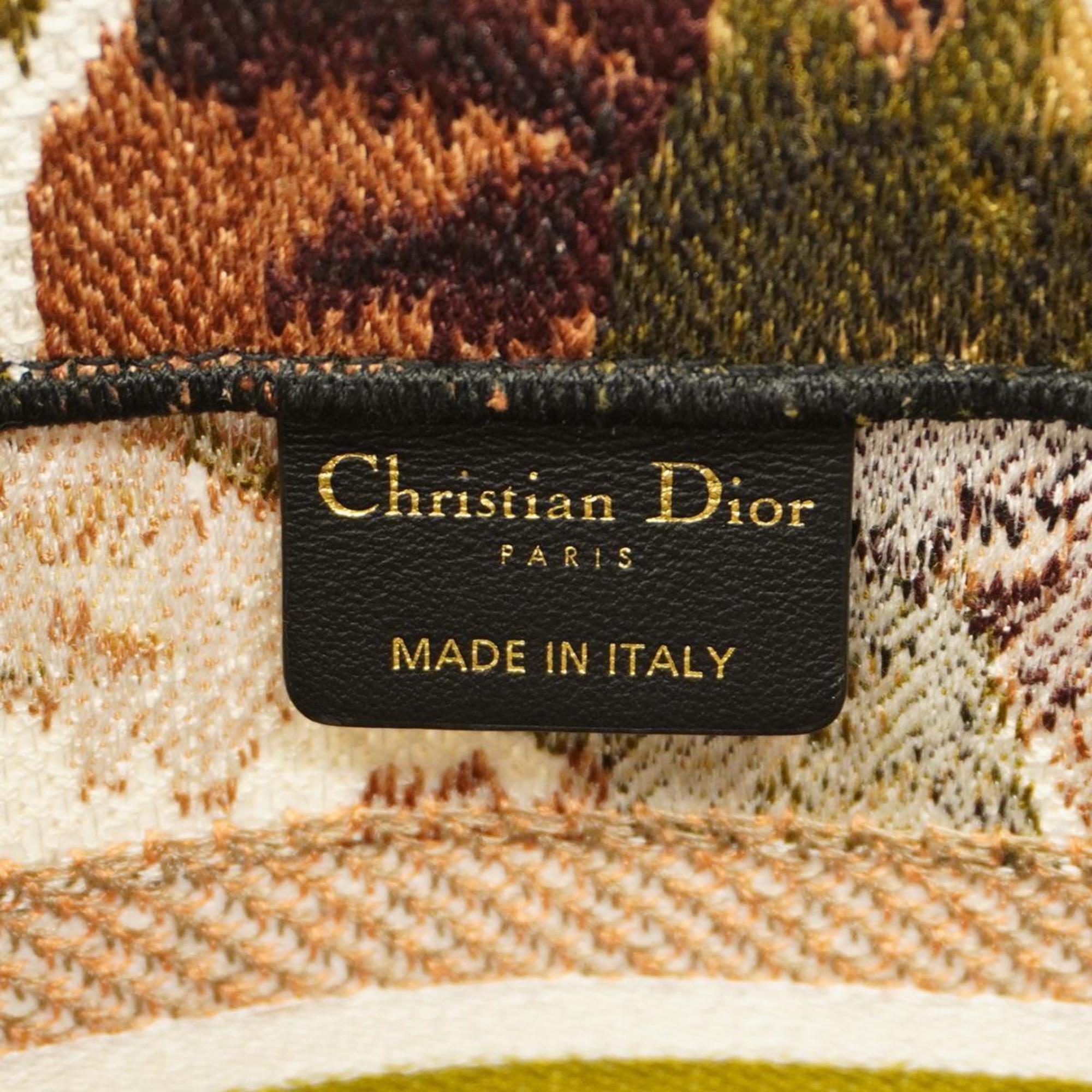 クリスチャン・ディオール(Christian Dior) クリスチャンディオール トートバッグ ブックトート キャンバス マルチカラー  レディース