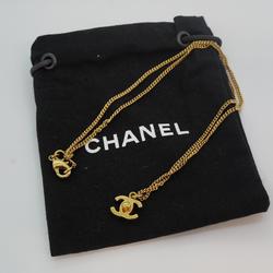 シャネル(Chanel) シャネル ネックレス ターンロック GPメッキ ゴールド 10A  レディース