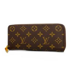 ルイ・ヴィトン(Louis Vuitton) ルイ・ヴィトン 長財布 モノグラム ポルトフォイユクレマンス M60744 ミモザレディース