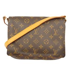 ルイ・ヴィトン(Louis Vuitton) ルイ・ヴィトン ショルダーバッグ モノグラム ミュゼットタンゴショートストラップ M51257 ブラウンレディース