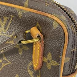 ルイ・ヴィトン(Louis Vuitton) ルイ・ヴィトン ショルダーバッグ モノグラム ポシェットマルリーバンドリエール M51828 ブラウンレディース