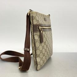 グッチ(Gucci) グッチ ショルダーバッグ GGスプリーム 295257  ブラウン ベージュ シャンパン  レディース