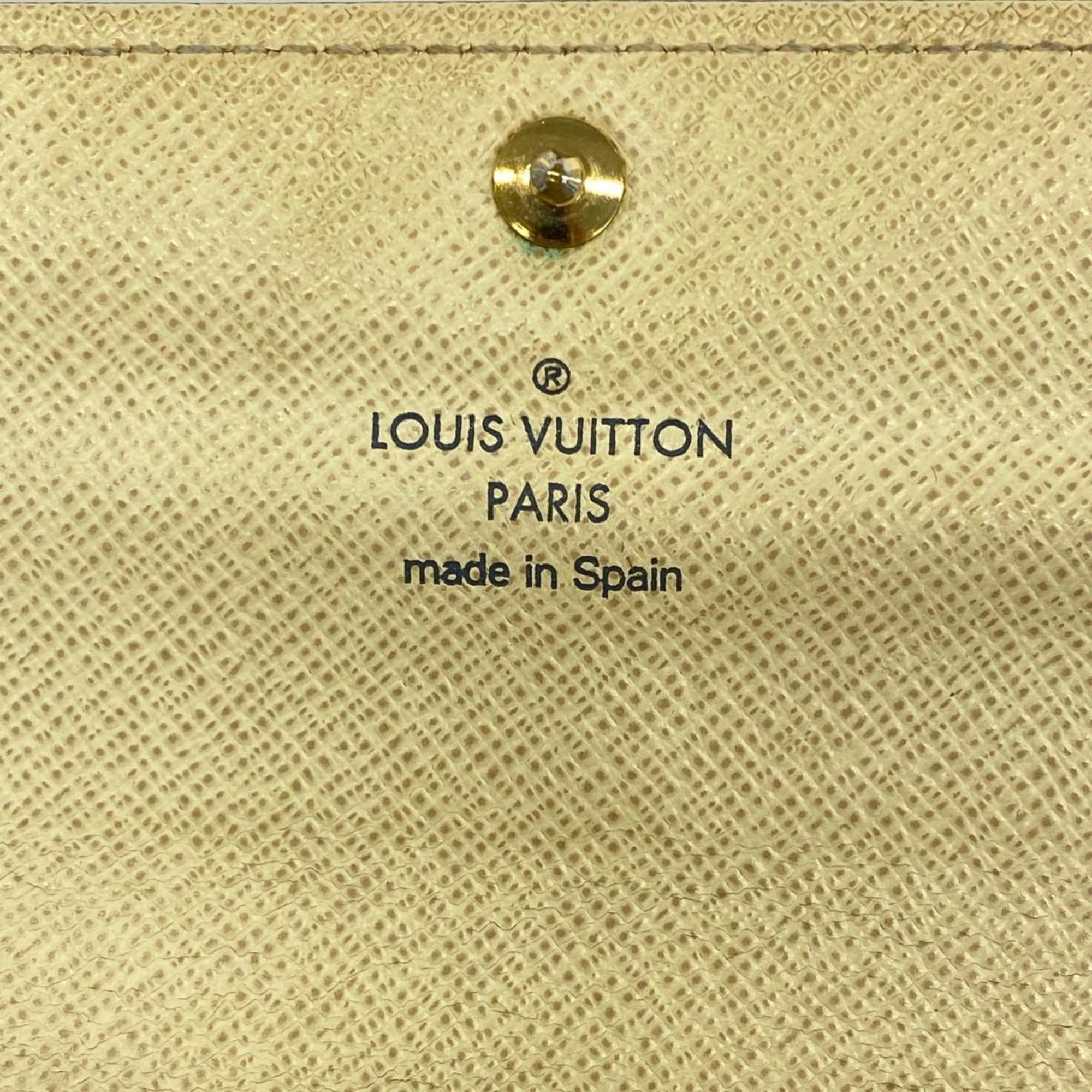 ルイ・ヴィトン(Louis Vuitton) ルイ・ヴィトン 長財布 ダミエ・アズール ポルトフォイユサラ N61735 ホワイトレディース