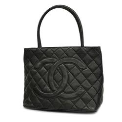 シャネル(Chanel) シャネル トートバッグ 復刻トート キャビアスキン ブラック  レディース