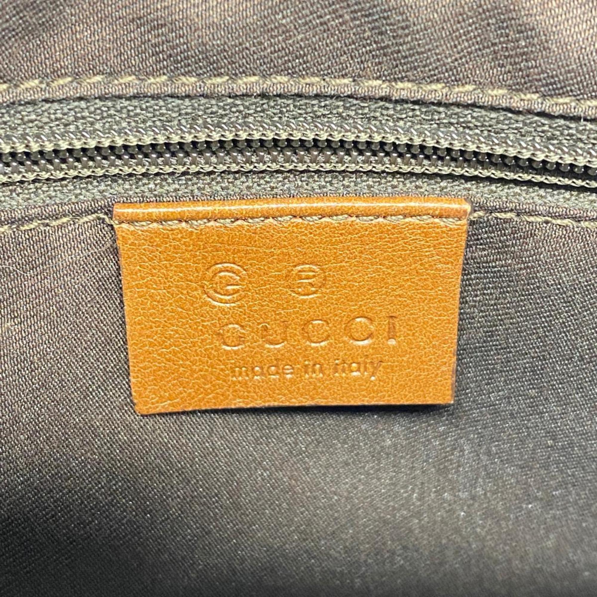 グッチ(Gucci) グッチ ショルダーバッグ 231819 レザー ブラウン シャンパン  レディース