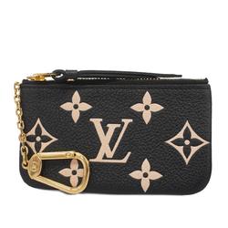 ルイ・ヴィトン(Louis Vuitton) ルイ・ヴィトン 財布・コインケース モノグラム・アンプラント バイカラー ポシェットクレ M80885 ブラックベージュレディース