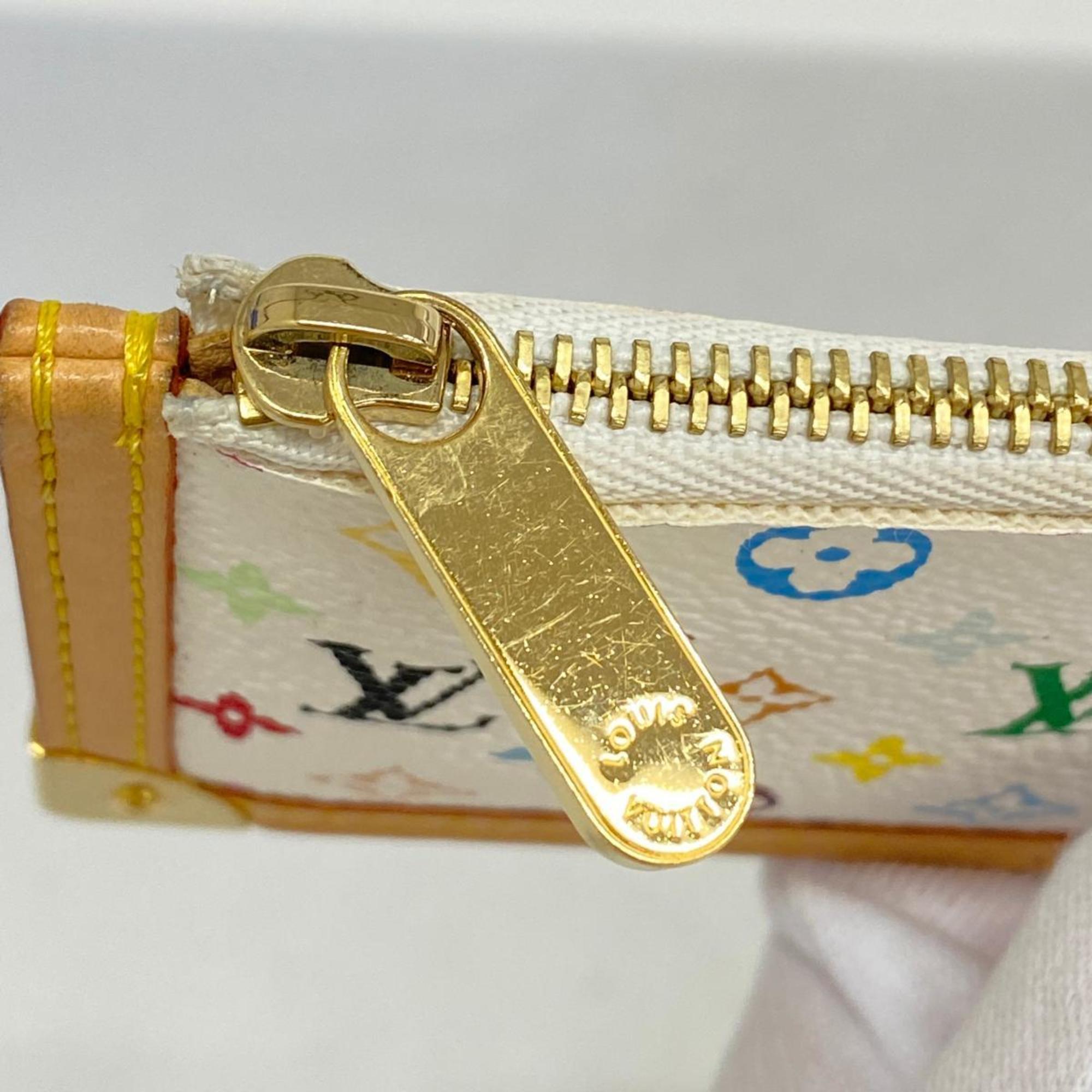 ルイ・ヴィトン(Louis Vuitton) ルイ・ヴィトン 財布・コインケース モノグラム・マルチカラー ポシェットクレ M92655 ブロンレディース