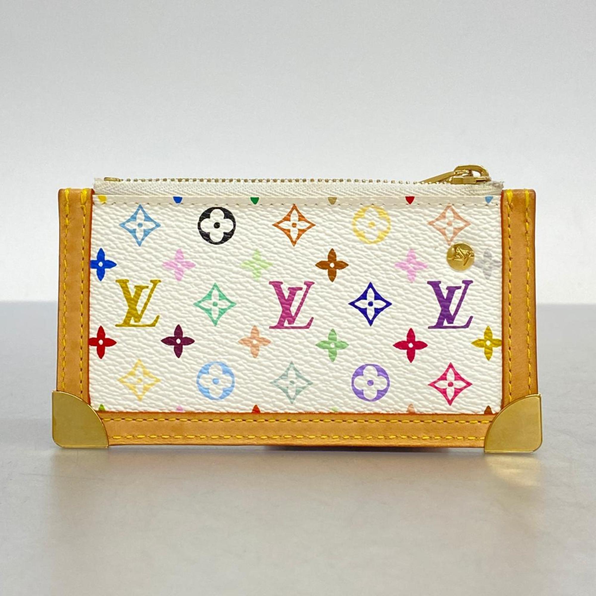 ルイ・ヴィトン(Louis Vuitton) ルイ・ヴィトン 財布・コインケース モノグラム・マルチカラー ポシェットクレ M92655 ブロンレディース