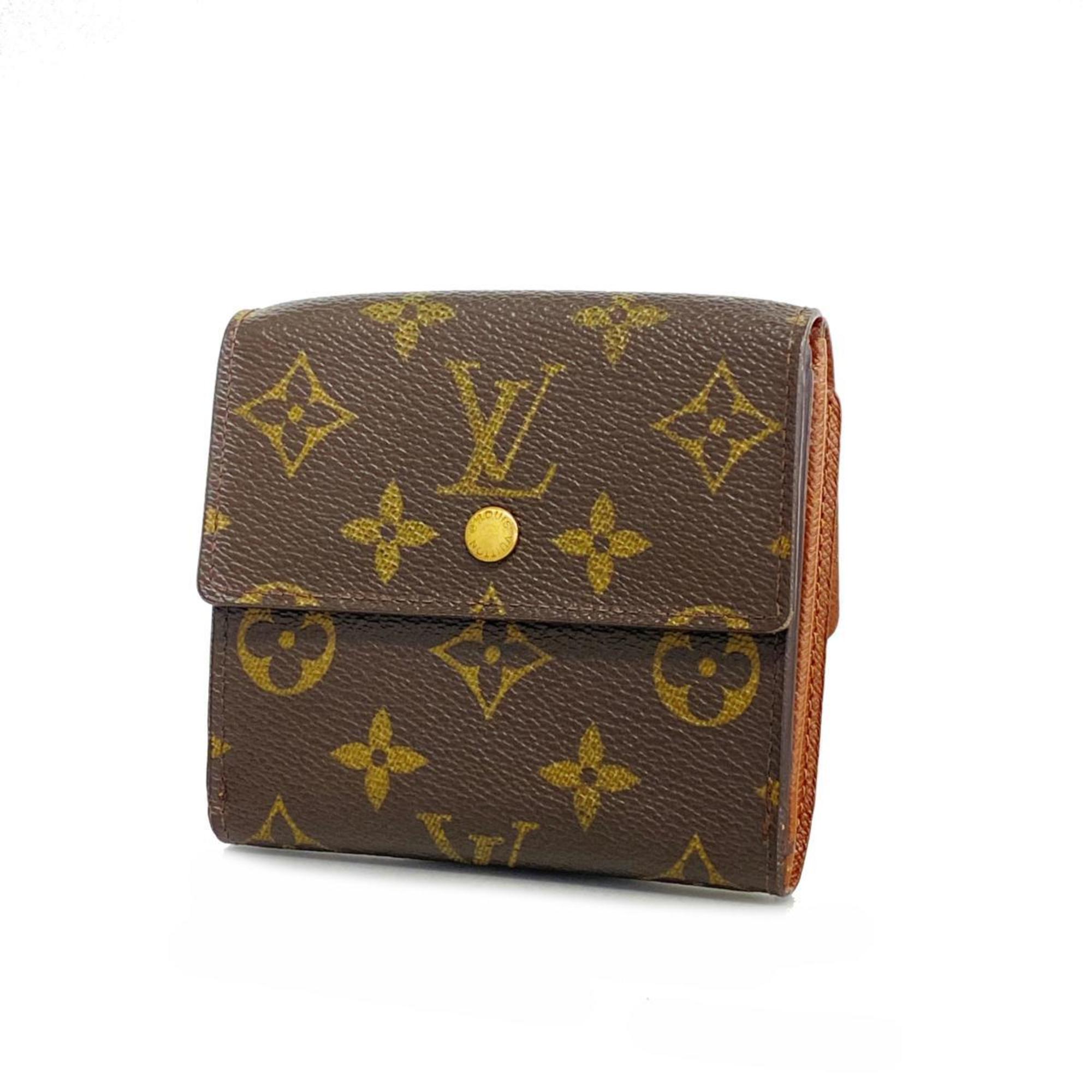 ルイ・ヴィトン(Louis Vuitton) ルイ・ヴィトン 三つ折り財布 モノグラム ポルトモネビエカルトクレディ M61652 ブラウンメンズ レディース