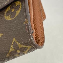 ルイ・ヴィトン(Louis Vuitton) ルイ・ヴィトン 三つ折り財布 モノグラム ポルトモネビエカルトクレディ M61652 ブラウンメンズ レディース