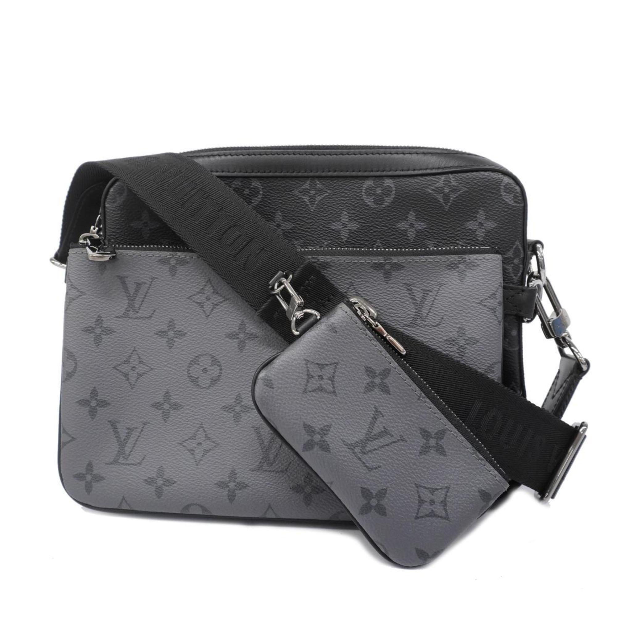 ルイ・ヴィトン(Louis Vuitton) ルイ・ヴィトン ショルダーバッグ モノグラム・エクリプス トリオ M69443 ブラック グレーメンズ