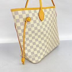 ルイ・ヴィトン(Louis Vuitton) ルイ・ヴィトン トートバッグ ダミエ・アズール ネヴァーフルMM N51107 ホワイトレディース