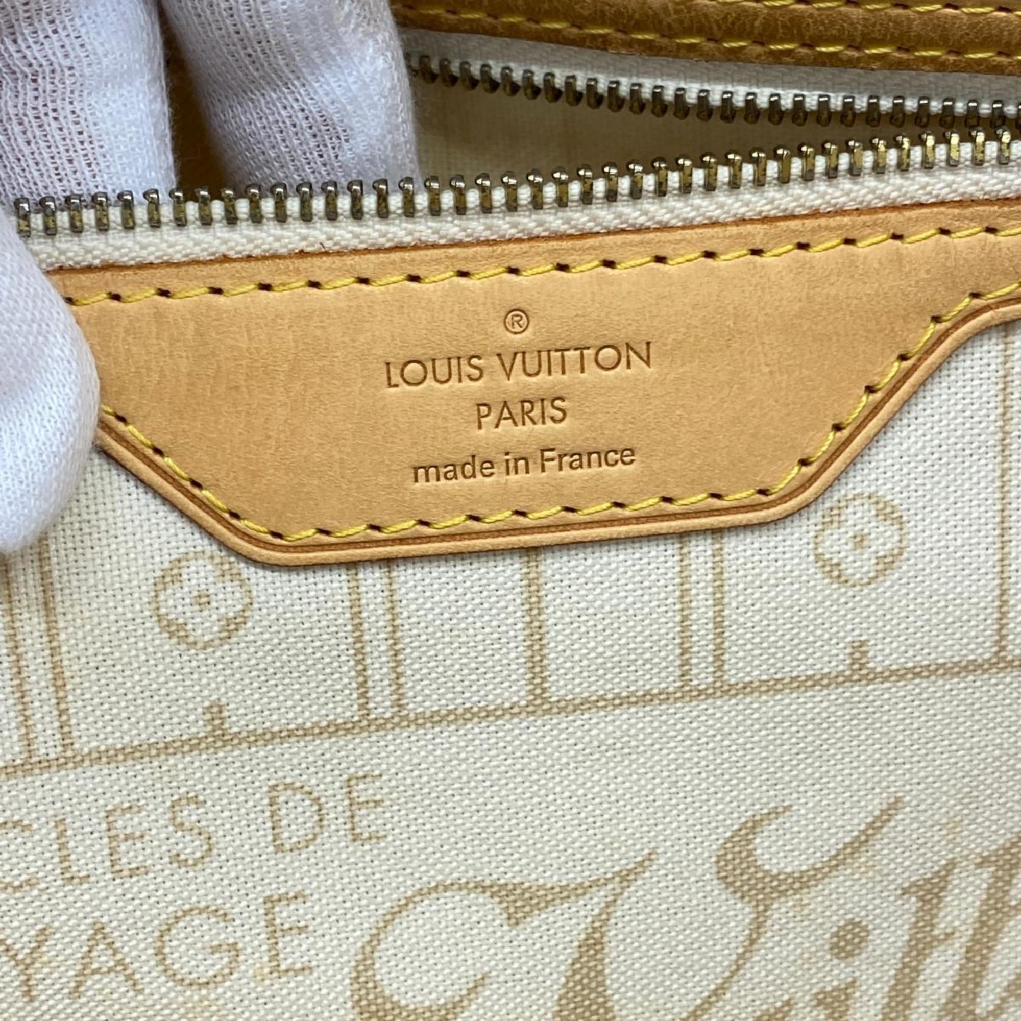 ルイ・ヴィトン(Louis Vuitton) ルイ・ヴィトン トートバッグ ダミエ・アズール ネヴァーフルMM N51107 ホワイトレディース