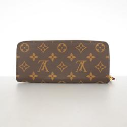 ルイ・ヴィトン(Louis Vuitton) ルイ・ヴィトン 長財布 モノグラム ポルトフォイユクレマンス M60742 フューシャレディース