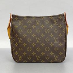 ルイ・ヴィトン(Louis Vuitton) ルイ・ヴィトン ショルダーバッグ モノグラム ルーピングMM M51146 ブラウンレディース