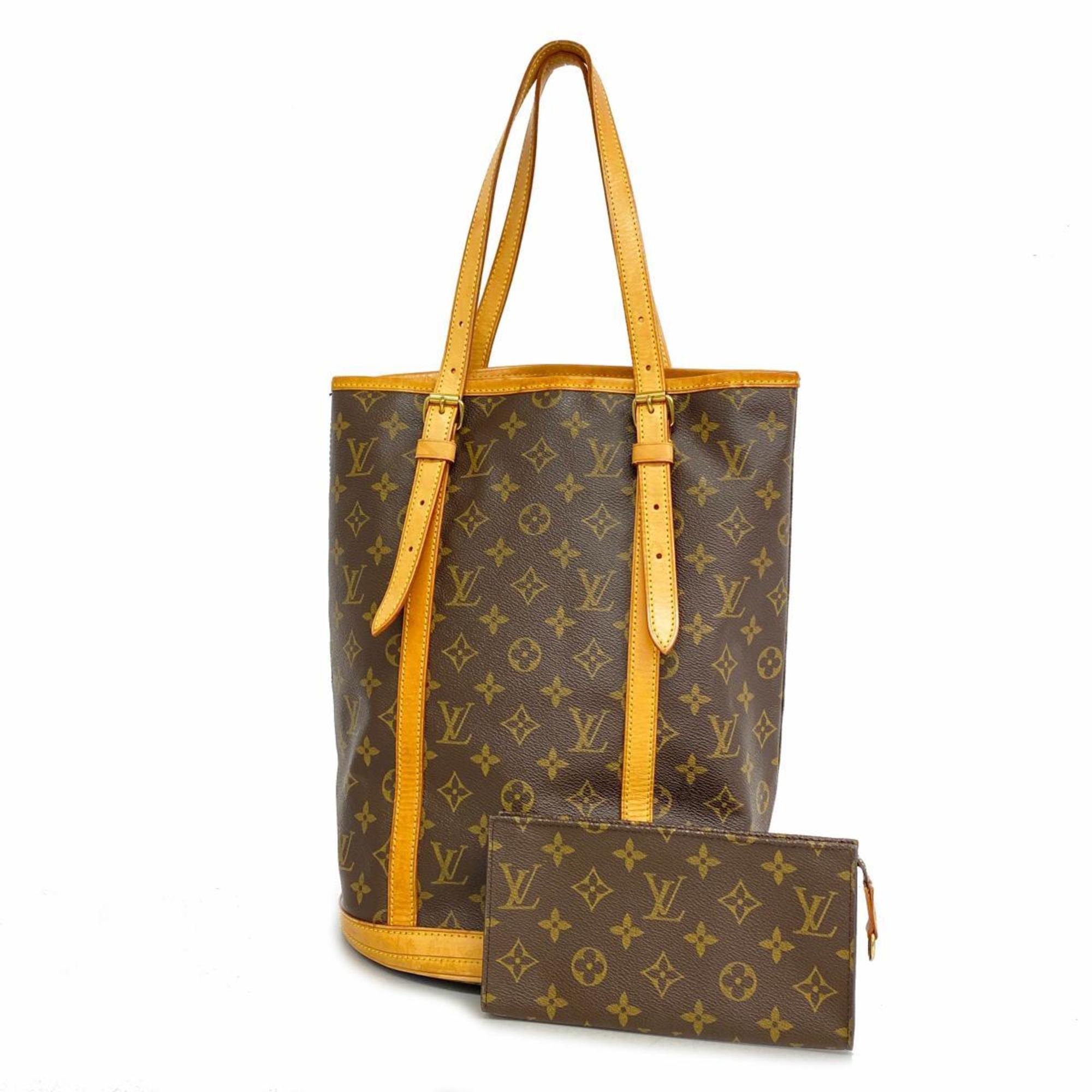 ルイ・ヴィトン(Louis Vuitton) ルイ・ヴィトン トートバッグ モノグラム バケットGM M42236 ブラウンレディース