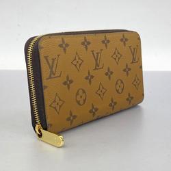 ルイ・ヴィトン(Louis Vuitton) ルイ・ヴィトン 長財布 モノグラム・リバース ジッピーウォレット M82444 ブラウンメンズ レディース