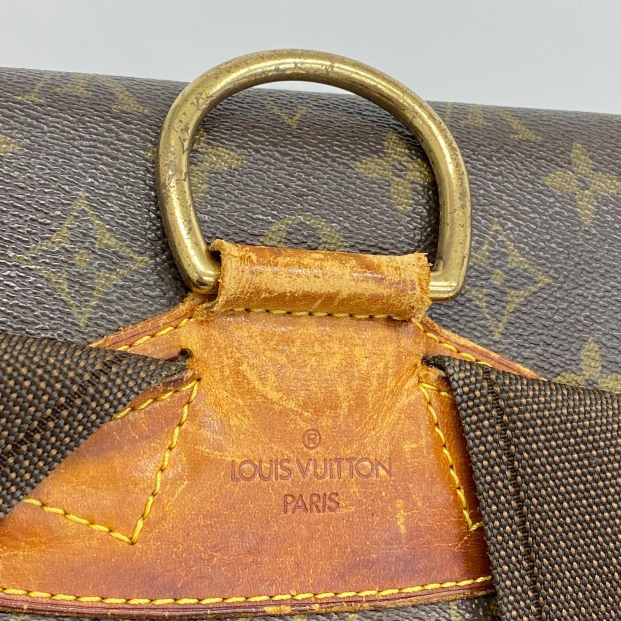 ルイ・ヴィトン(Louis Vuitton) ルイ・ヴィトン リュックサック モノグラム モンスリGM M51135 ブラウンメンズ レディース