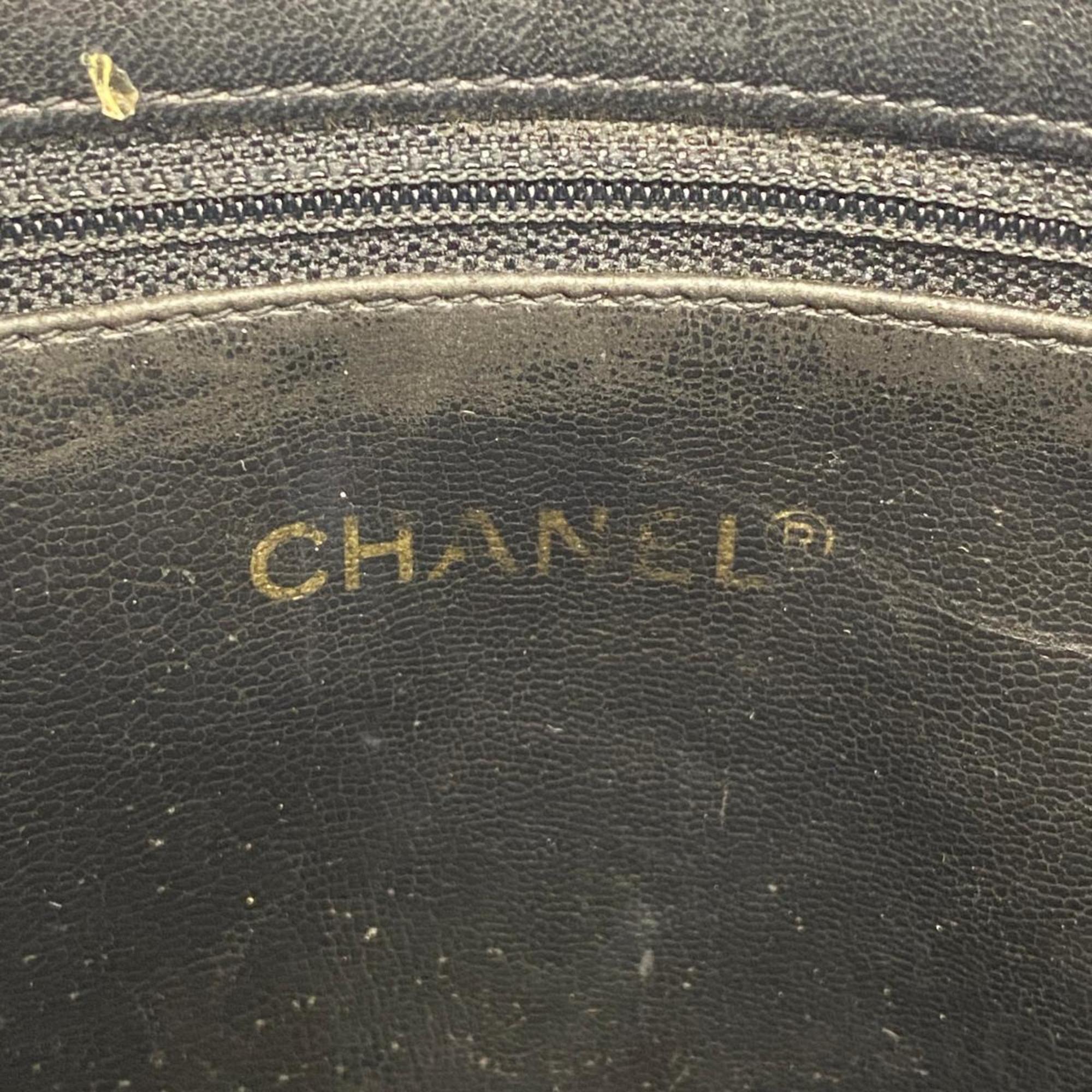 シャネル(Chanel) シャネル ショルダーバッグ マトラッセ チェーンショルダー ラムスキン ブラック   レディース