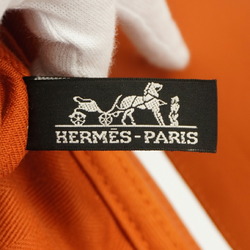 エルメス(Hermes) エルメス トートバッグ ヴァルパライソPM トワルシェブロン オレンジ   レディース