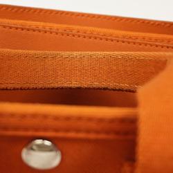 エルメス(Hermes) エルメス トートバッグ ヴァルパライソPM トワルシェブロン オレンジ   レディース