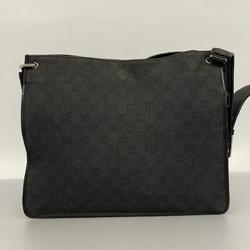 グッチ(Gucci) グッチ ショルダーバッグ GGキャンバス 90656 キャンバス ブラック   レディース