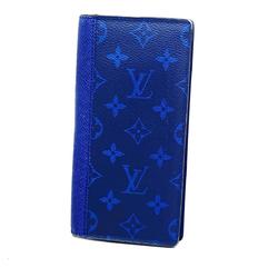 ルイ・ヴィトン(Louis Vuitton) ルイ・ヴィトン 長財布 タイガラマ ポルトフォイユブラザ M30297 ブルーメンズ