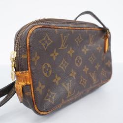 ルイ・ヴィトン(Louis Vuitton) ルイ・ヴィトン ショルダーバッグ モノグラム ポシェットマルリーバンドリエール M51828 ブラウンレディース