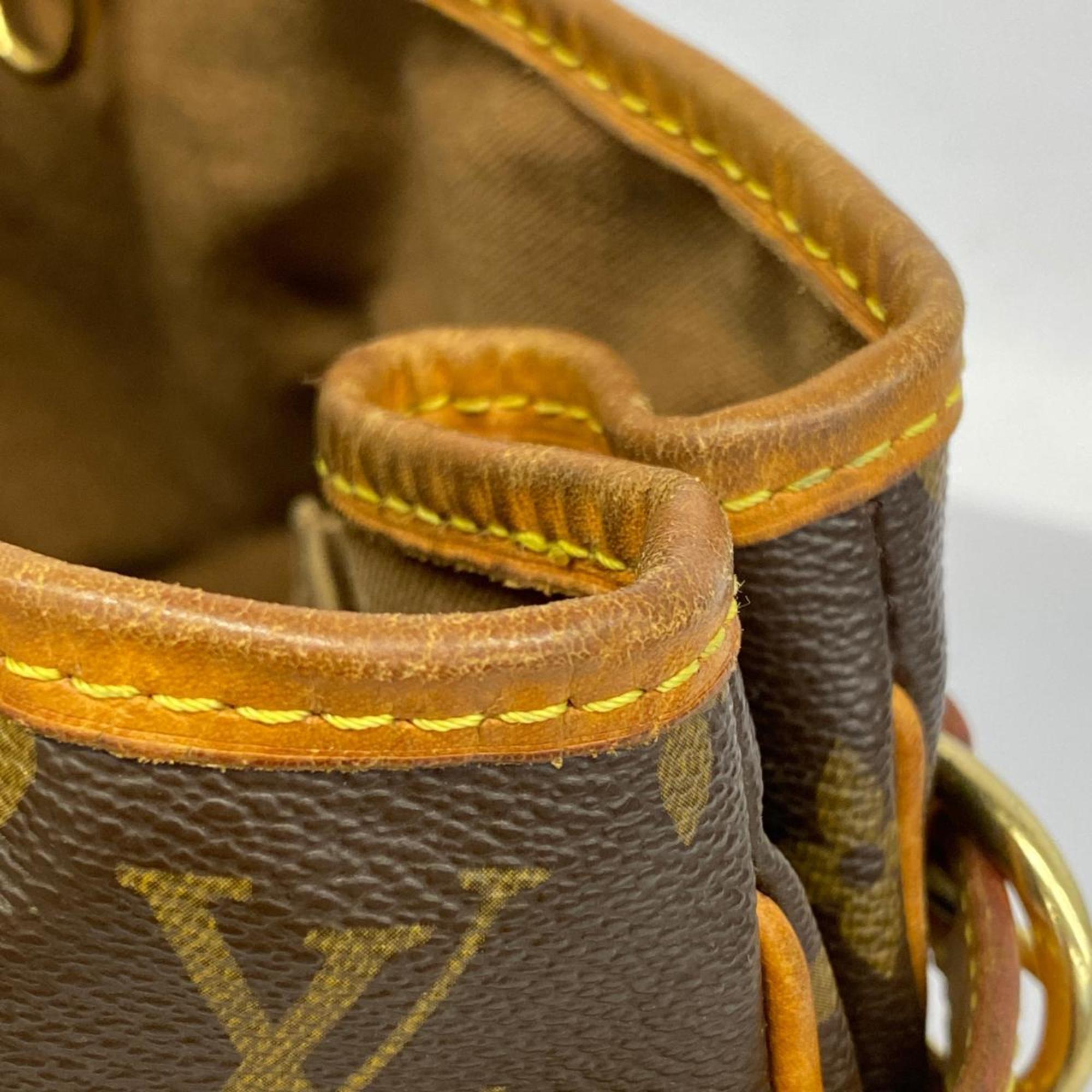 ルイ・ヴィトン(Louis Vuitton) ルイ・ヴィトン トートバッグ モノグラム バティニョールヴェルティカル M51153 ブラウンレディース