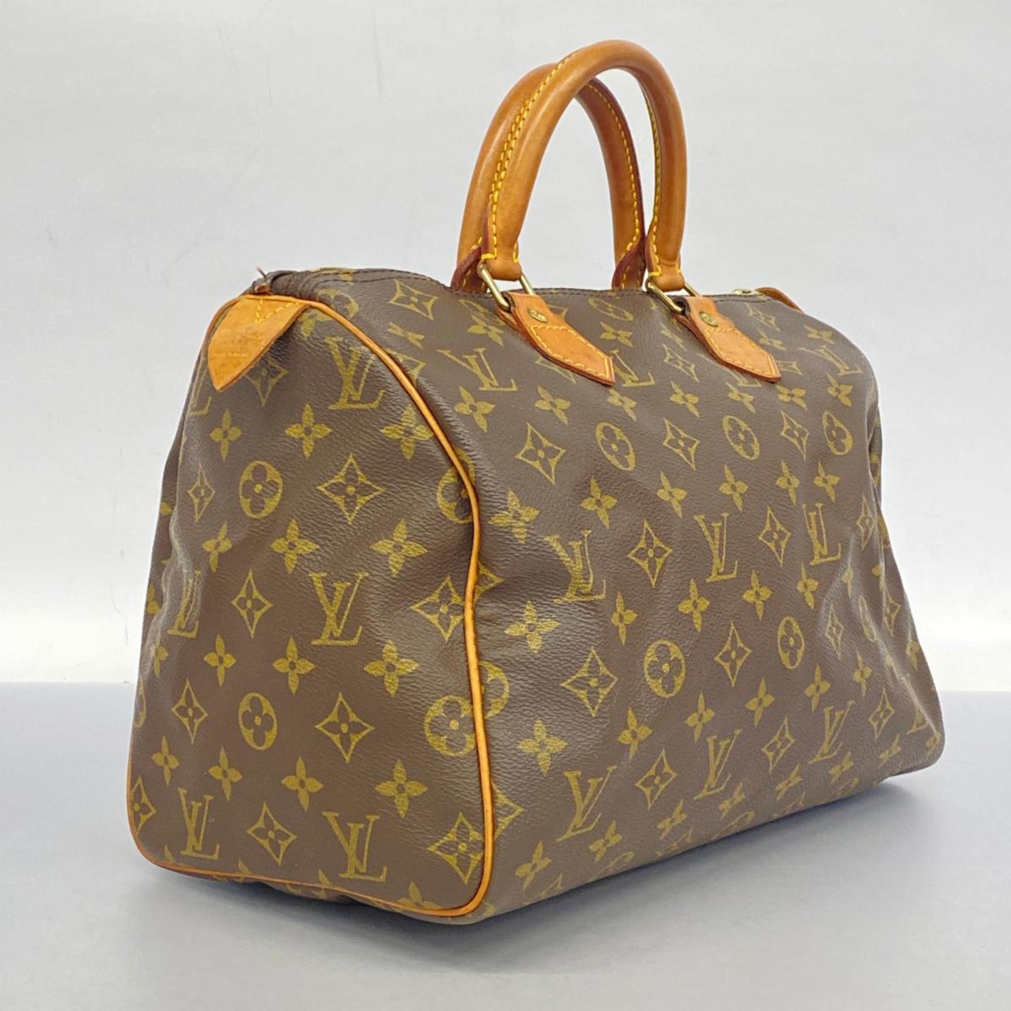 ルイ・ヴィトン(Louis Vuitton) ルイ・ヴィトン ハンドバッグ モノグラム スピーディ30 M41108 ブラウンレディース