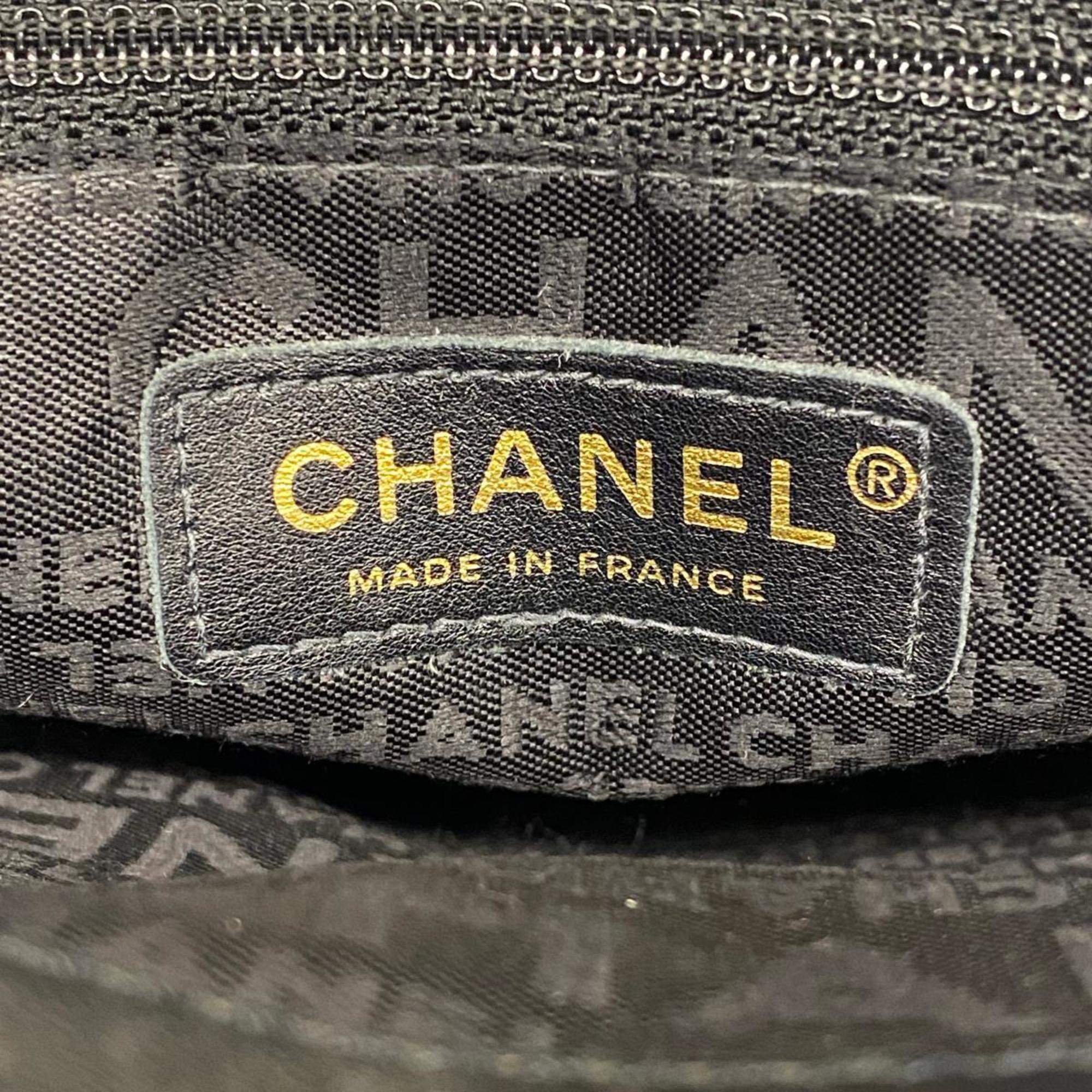 シャネル(Chanel) シャネル トートバッグ アイコン ラムスキン ブラック  レディース