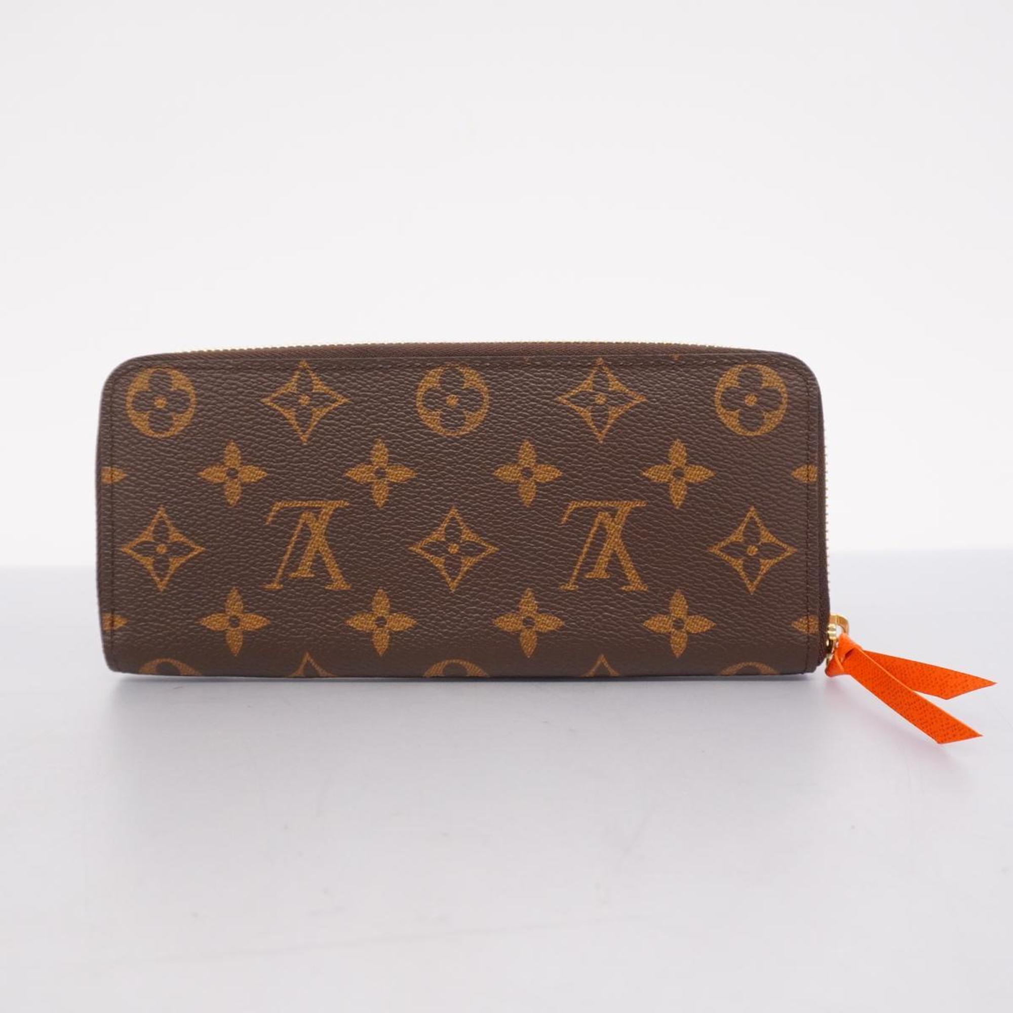 ルイ・ヴィトン(Louis Vuitton) ルイ・ヴィトン 長財布 モノグラム ポルトフォイユクレマンス M60743 ピモンレディース