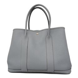 エルメス(Hermes) エルメス トートバッグ ガーデン □Q刻印 カントリー ブルーラン   レディース