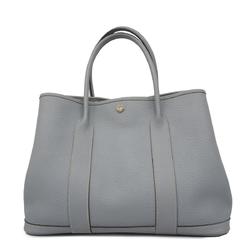 エルメス(Hermes) エルメス トートバッグ ガーデン □Q刻印 カントリー ブルーラン   レディース