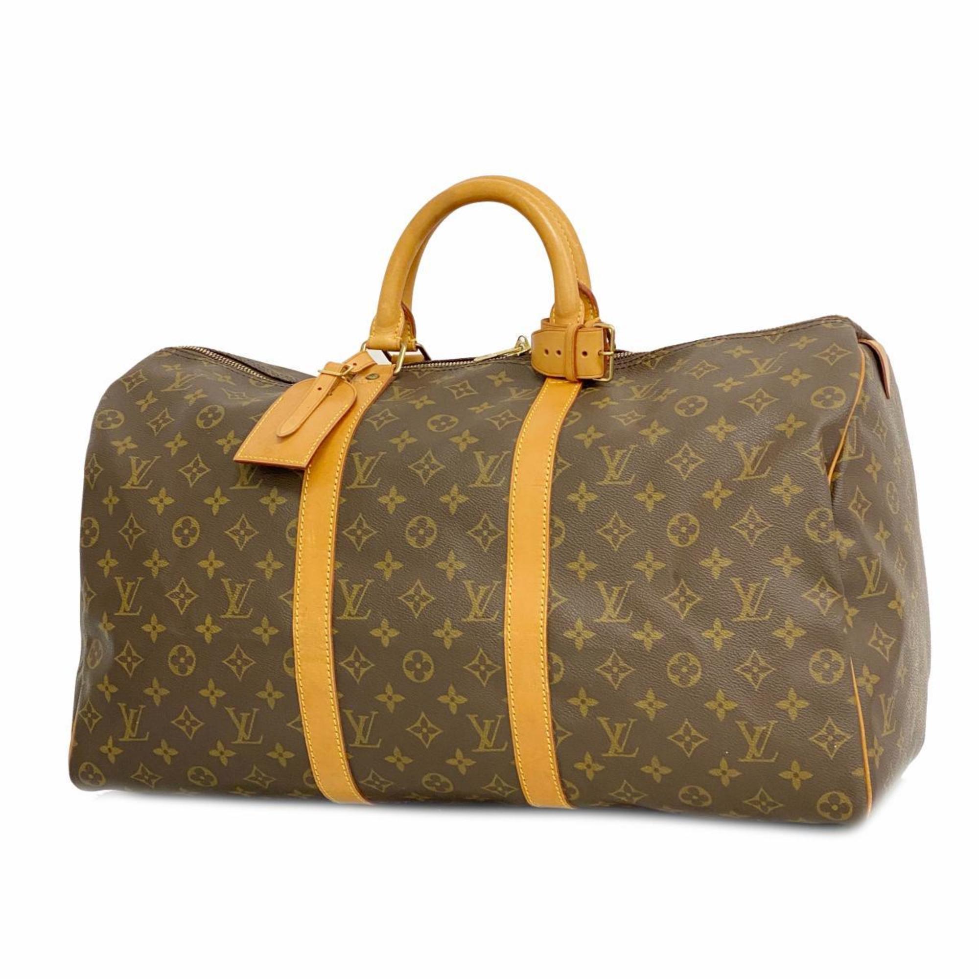 ルイ・ヴィトン(Louis Vuitton) ルイ・ヴィトン ボストンバッグ モノグラム キーポル50 M41426 ブラウンメンズ レディース