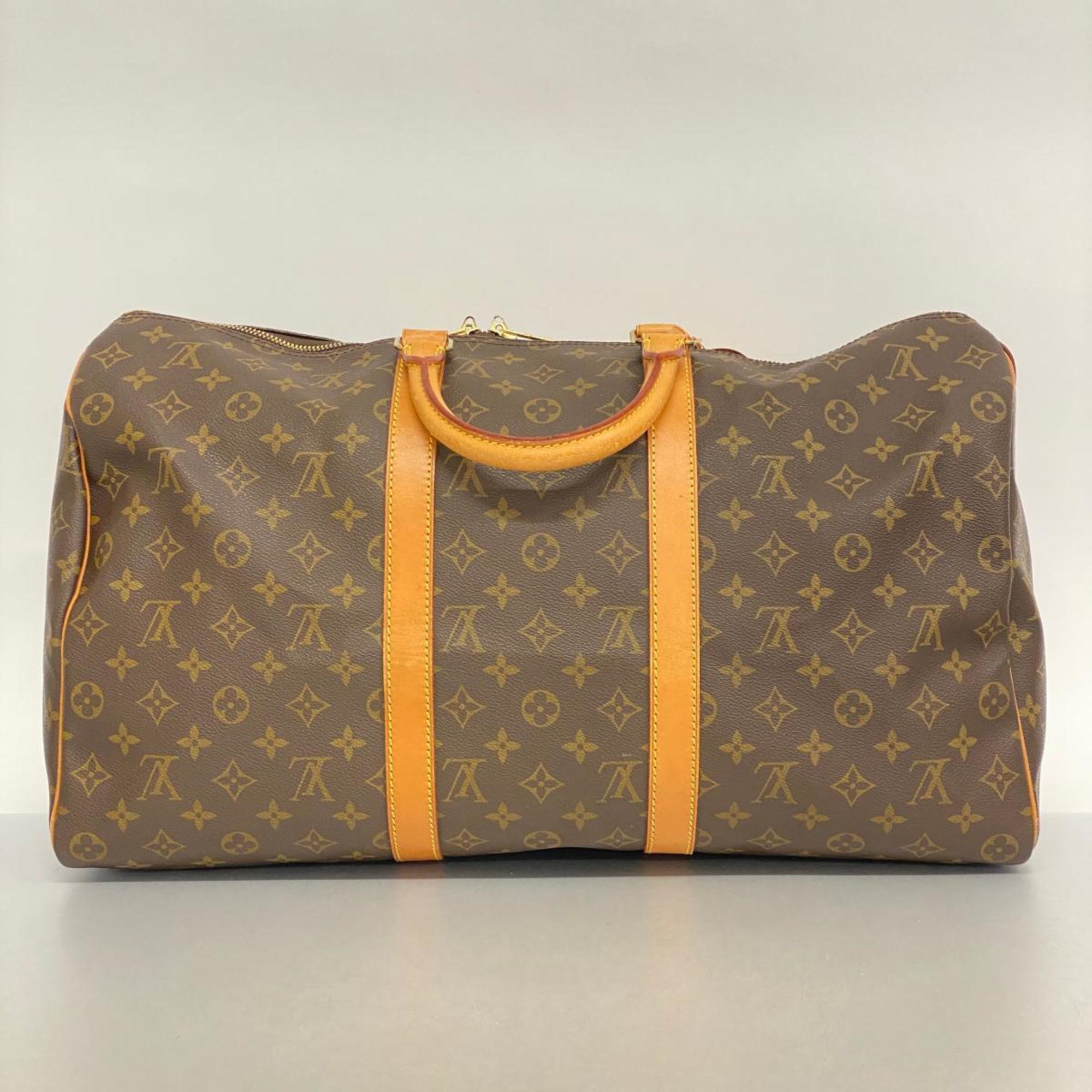 ルイ・ヴィトン(Louis Vuitton) ルイ・ヴィトン ボストンバッグ モノグラム キーポル50 M41426 ブラウンメンズ レディース