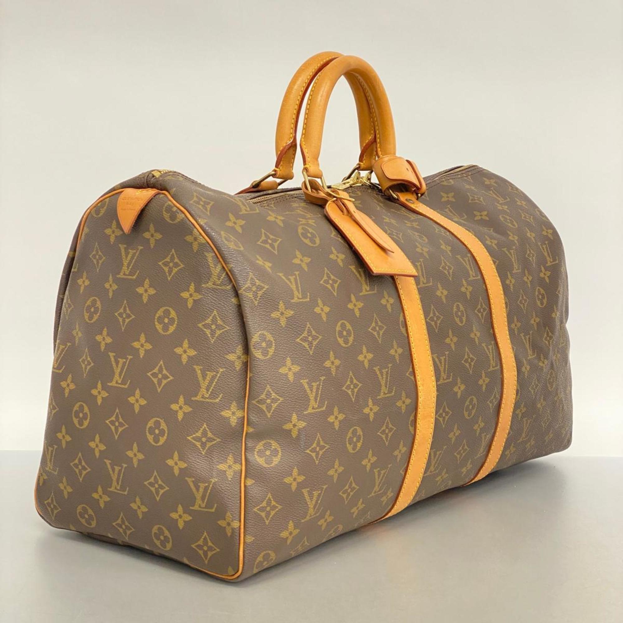 ルイ・ヴィトン(Louis Vuitton) ルイ・ヴィトン ボストンバッグ モノグラム キーポル50 M41426 ブラウンメンズ レディース