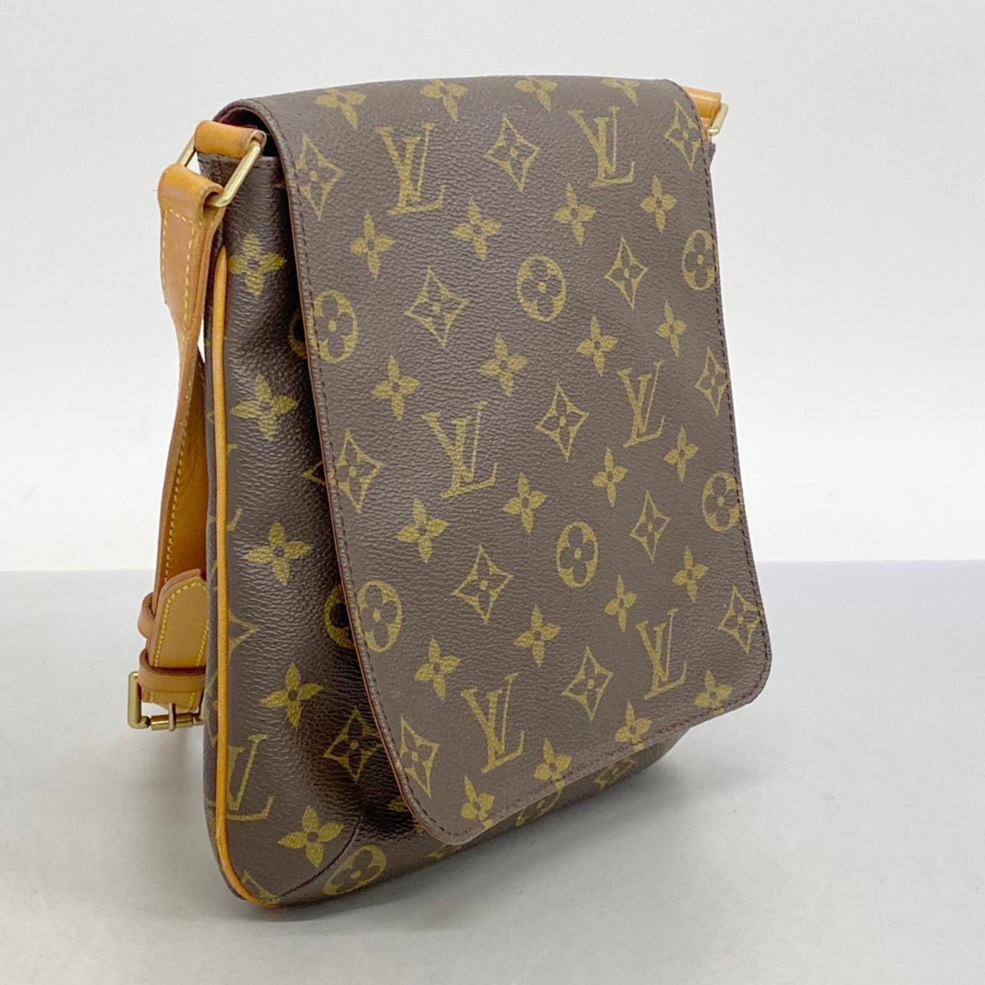 ルイ・ヴィトン(Louis Vuitton) ルイ・ヴィトン ショルダーバッグ モノグラム ミュゼットサルサショートストラップ M51258 ブラウンレディース