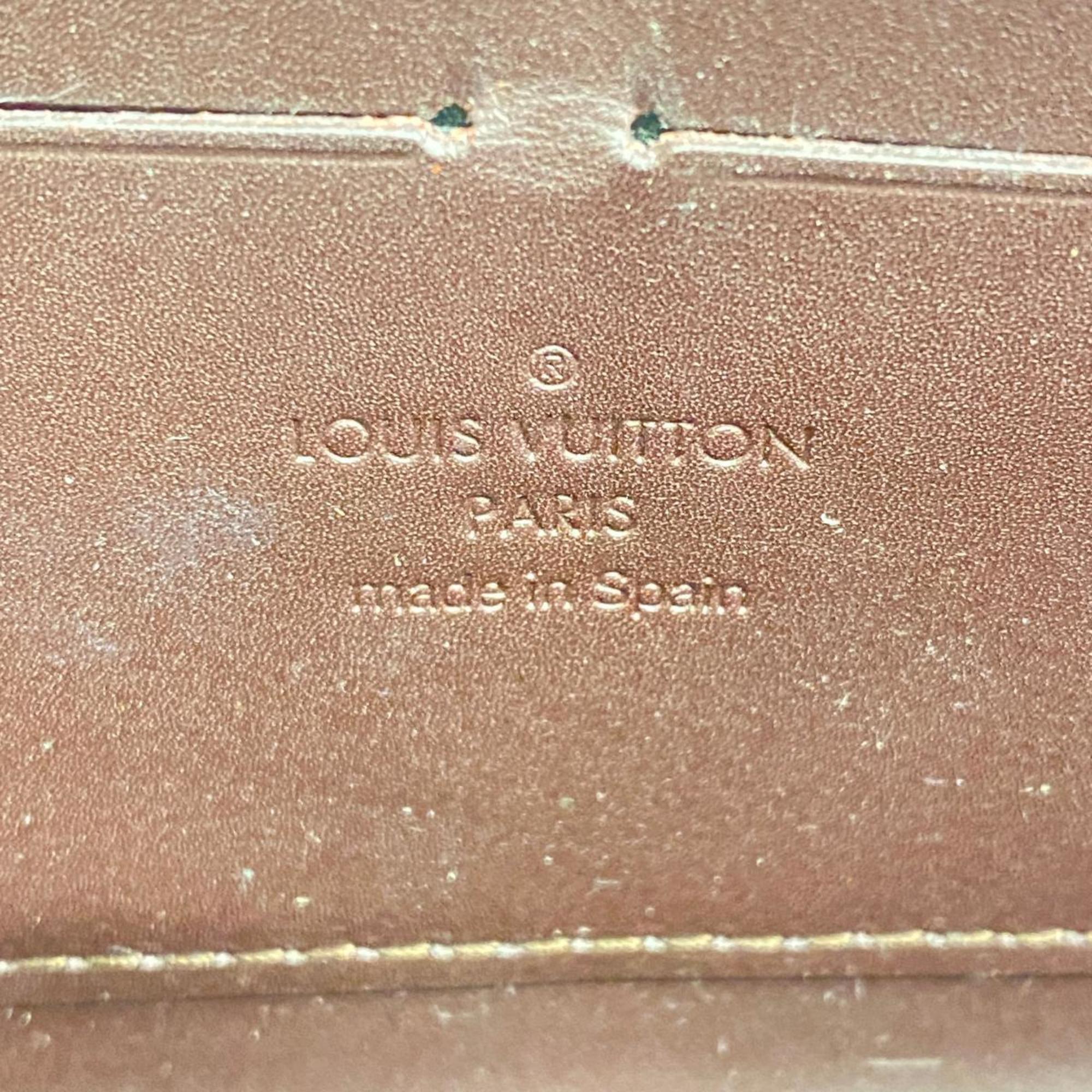 ルイ・ヴィトン(Louis Vuitton) ルイ・ヴィトン 長財布 ヴェルニ ジッピーウォレット M93522 アマラントレディース