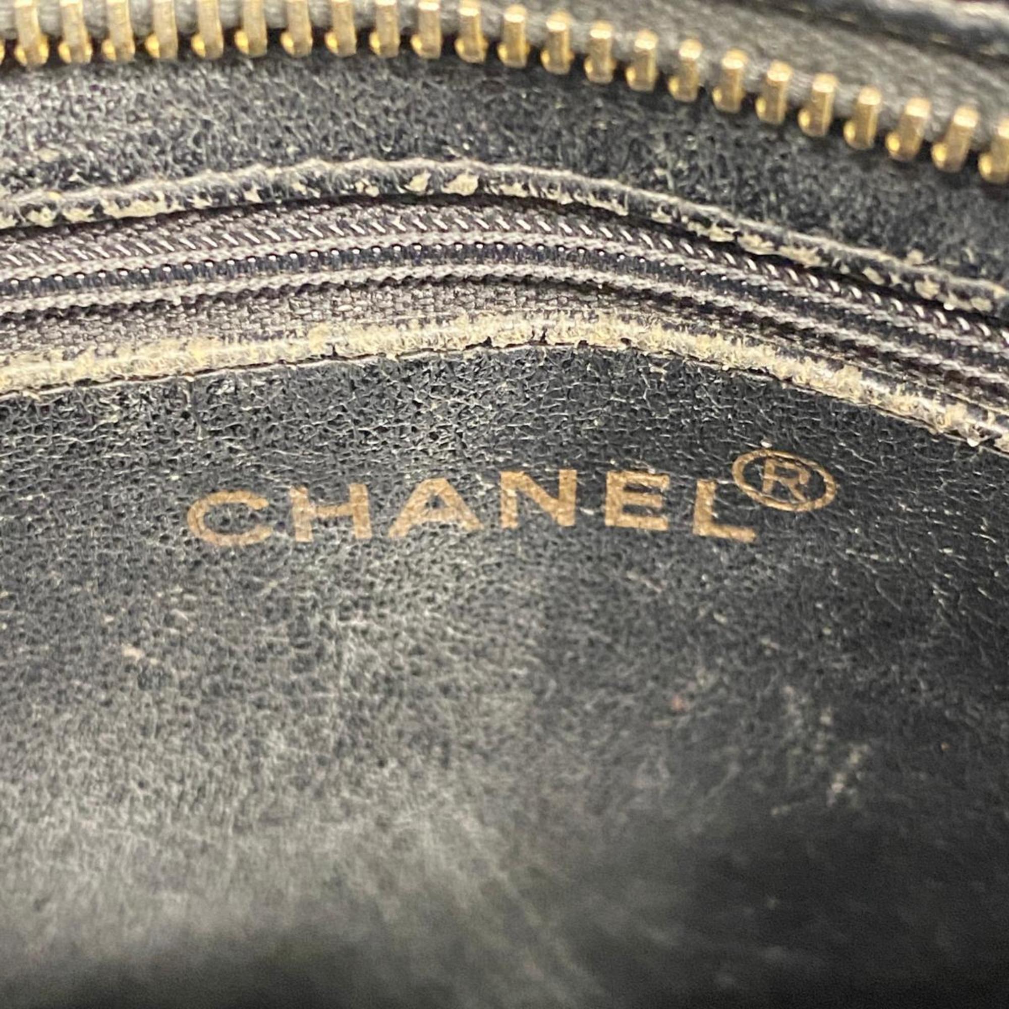 シャネル(Chanel) シャネル トートバッグ 復刻トート パテントレザー ブラック  レディース