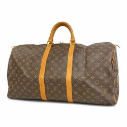 ルイ・ヴィトン(Louis Vuitton) ルイ・ヴィトン ボストンバッグ モノグラム キーポル55 M41424 ブラウンメンズ レディース