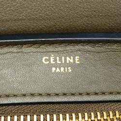 セリーヌ(Celine) セリーヌ ハンドバッグ トラぺーズ レザー カーキ ブラウン   レディース