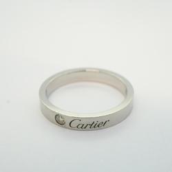 カルティエ(Cartier) カルティエ リング エングレーブド 1PD ダイヤモンド Pt950 プラチナ  レディース