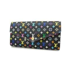 ルイ・ヴィトン(Louis Vuitton) ルイ・ヴィトン 長財布 モノグラム・マルチカラー ポルトフォイユサラ M60668 ノワール グルナードレディース