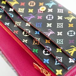 ルイ・ヴィトン(Louis Vuitton) ルイ・ヴィトン 長財布 モノグラム・マルチカラー ポルトフォイユサラ M60668 ノワール グルナードレディース