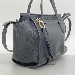 サルヴァトーレ・フェラガモ(Salvatore Ferragamo) サルヴァトーレフェラガモ ハンドバッグ レザー ブラック   レディース