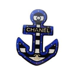 シャネル(Chanel) シャネル ブローチ ココマーク フェイクパール プラスチック GPメッキ シャンパンゴールド マルチカラー 18P  レディース