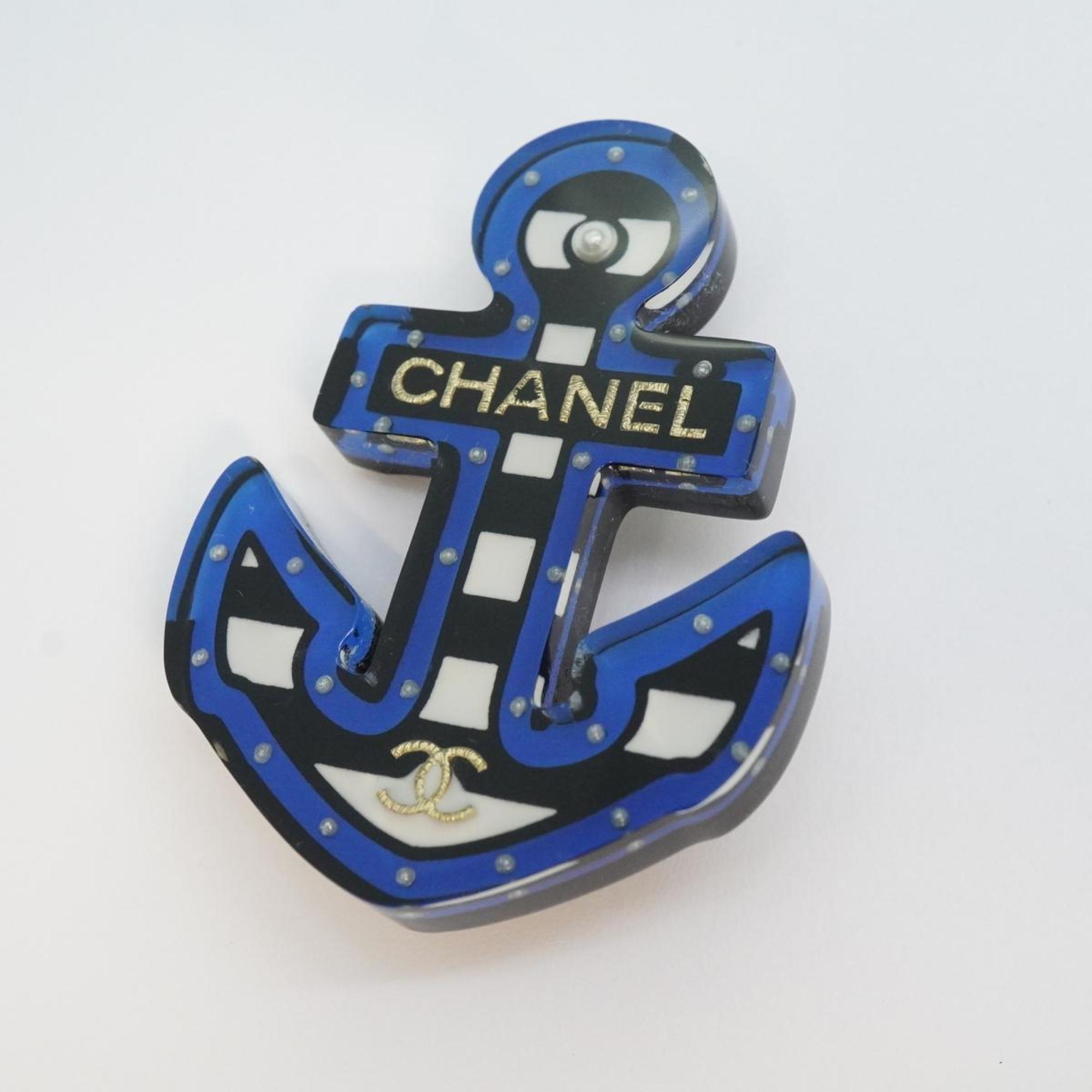 シャネル(Chanel) シャネル ブローチ ココマーク フェイクパール プラスチック GPメッキ シャンパンゴールド マルチカラー 18P  レディース