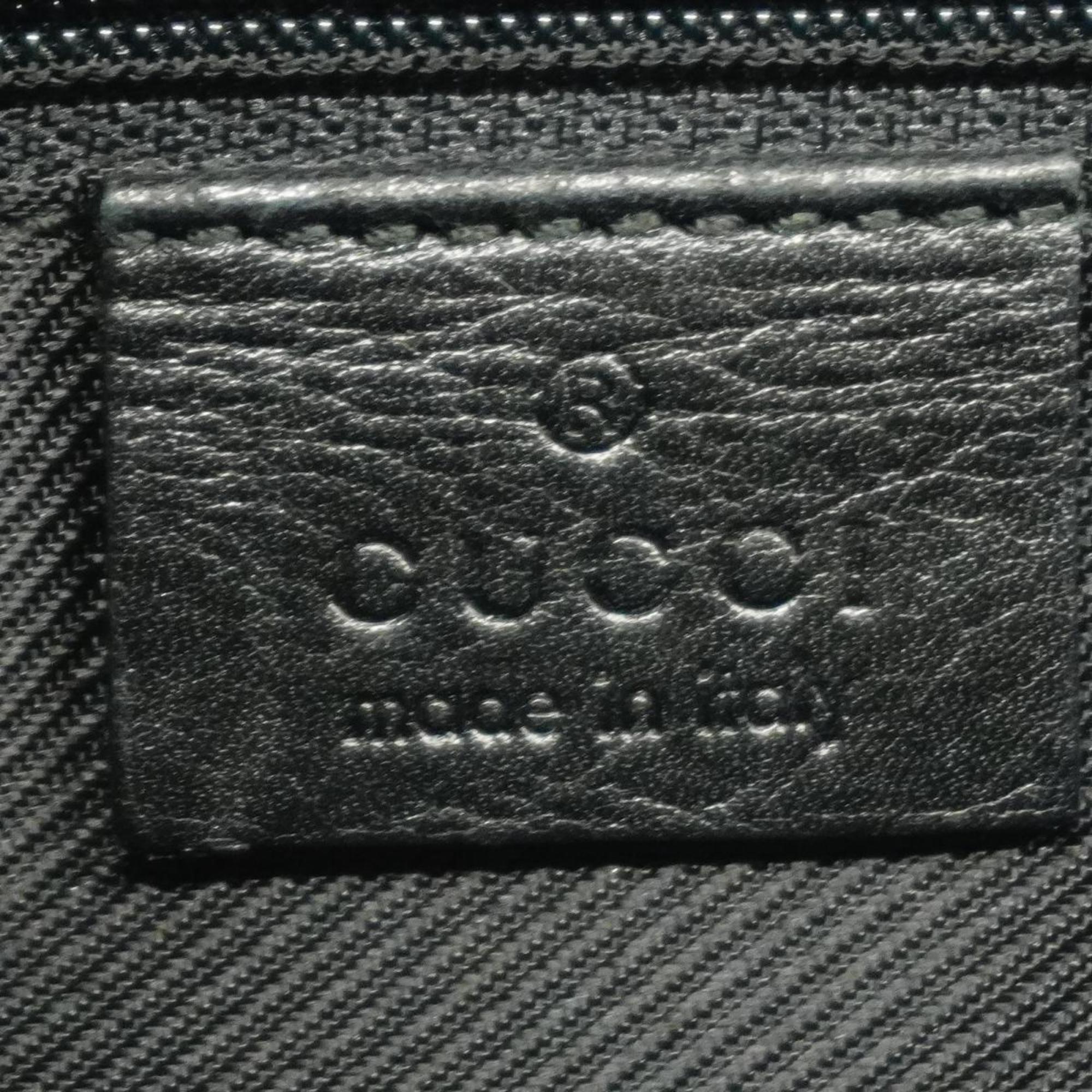 グッチ(Gucci) グッチ ショルダーバッグ GGキャンバス 001 4231 キャンバス ブラック ベージュ シャンパン  レディース